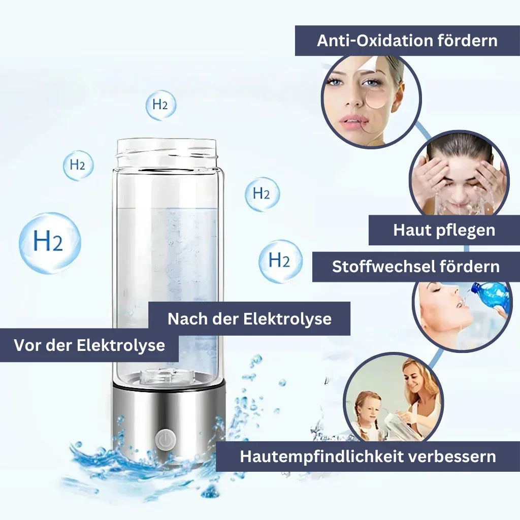 AquaVital: The Original Hydrogen Water Bottle for Health & Energy
