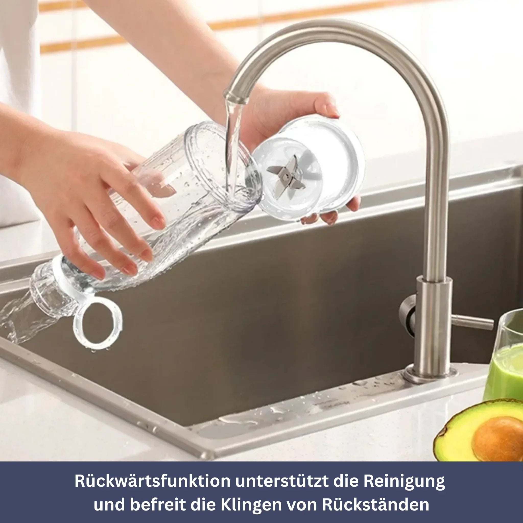 Electric Mini Blender for Juice and Smoothies