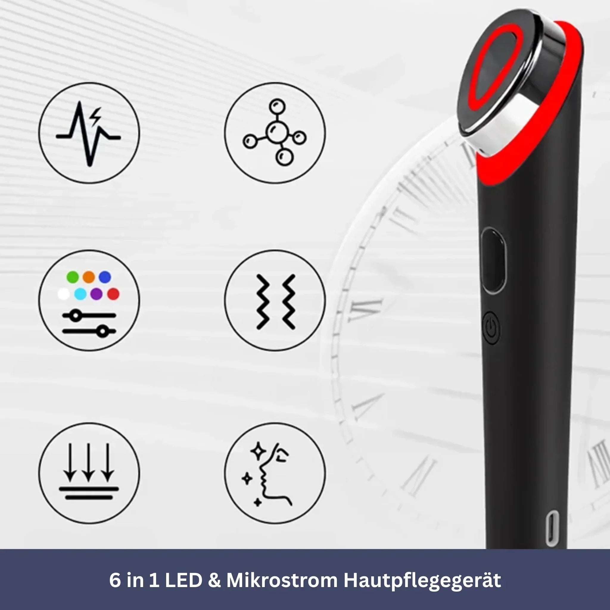Anti-Aging LED Light Therapy Device