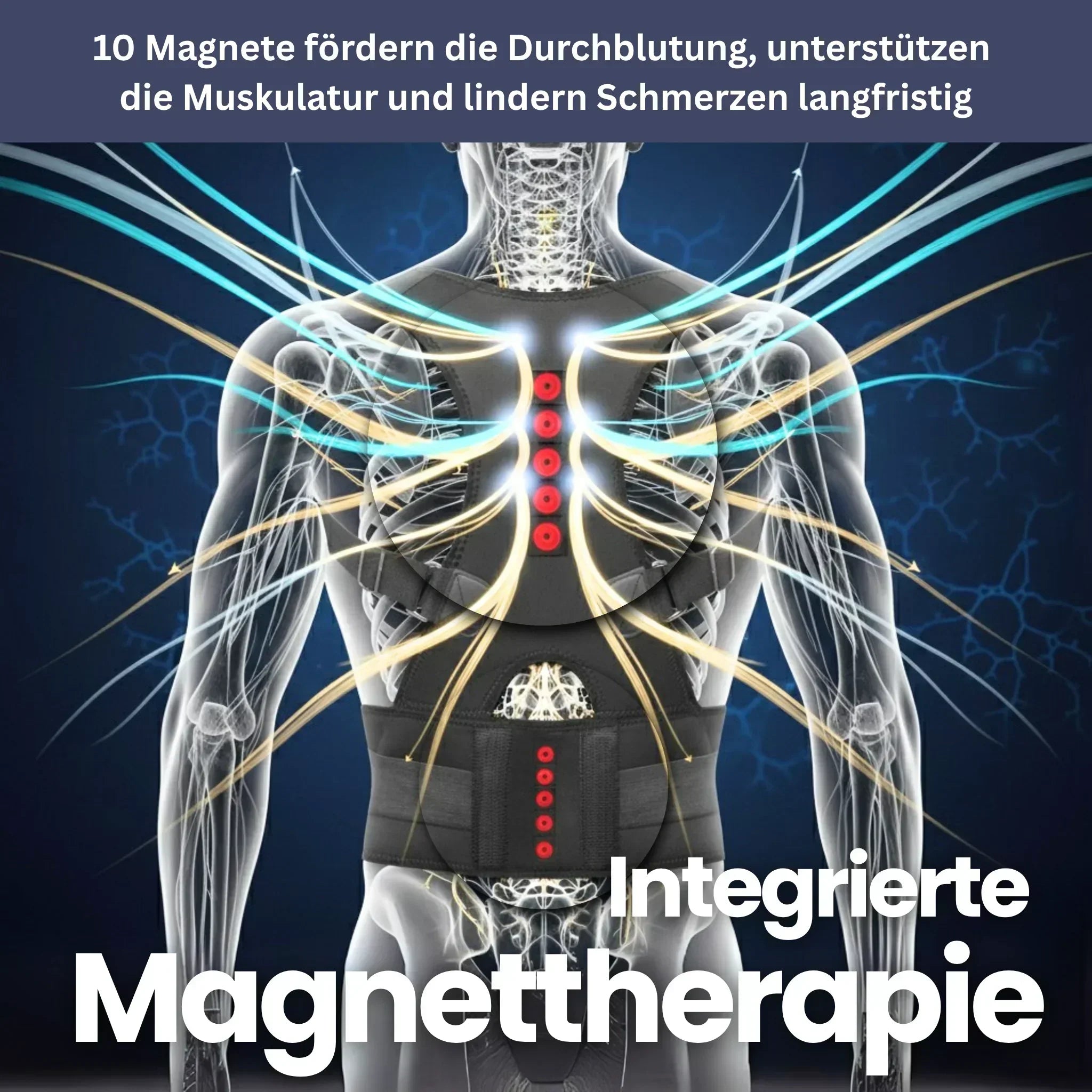 CoreShield Max Magnetic Back Brace