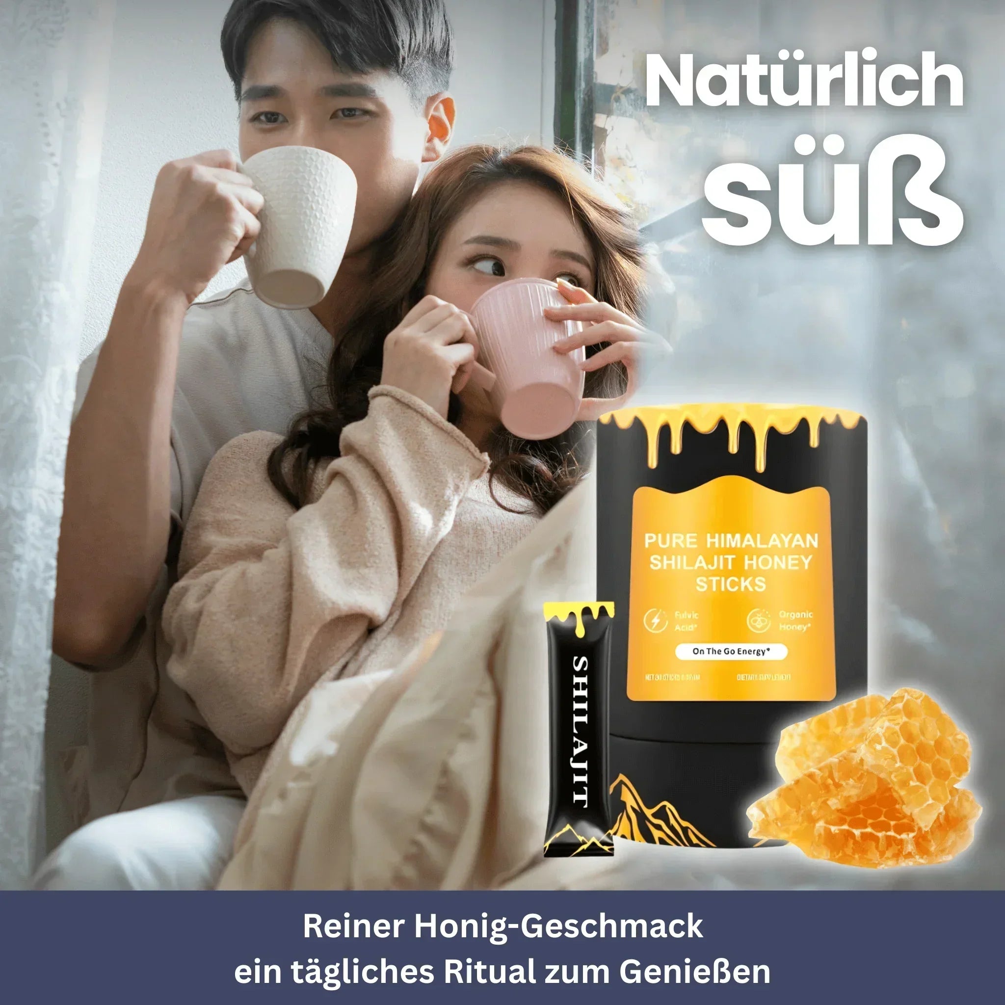 Shilajit Honey Sticks