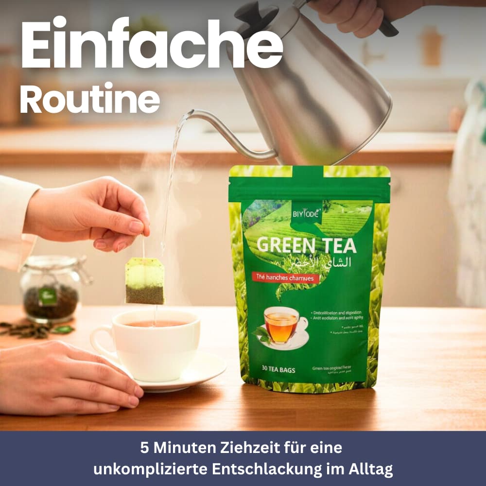 Green Tea Made from Selected Tea Leaves
