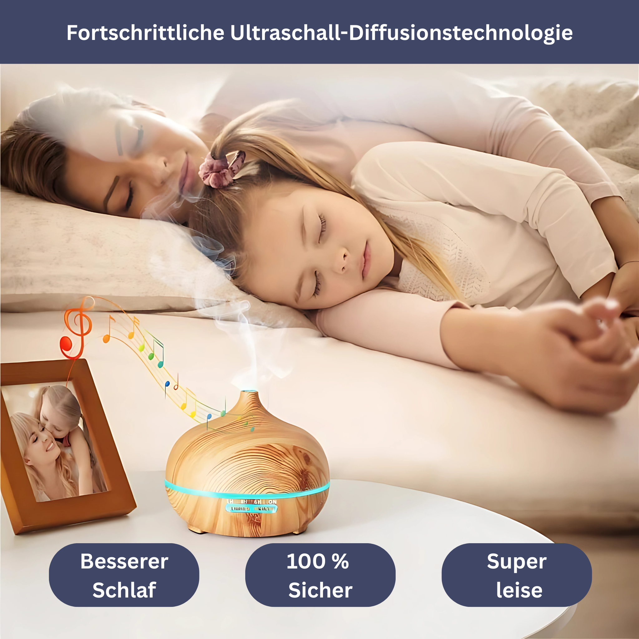 Ultrasonic Humidifier with Remote Control