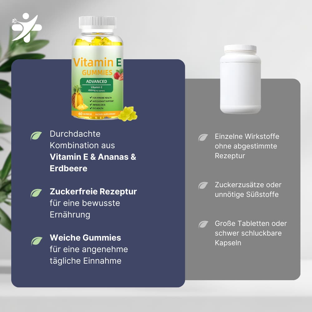 Vitamin E Gummies – Skin Care & Cell Protection