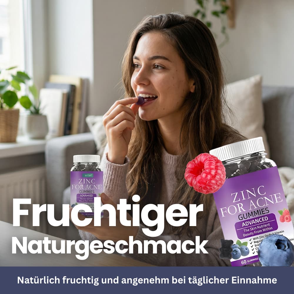 Zinc + Vitamin C Gummies – For Skin & Immune Health