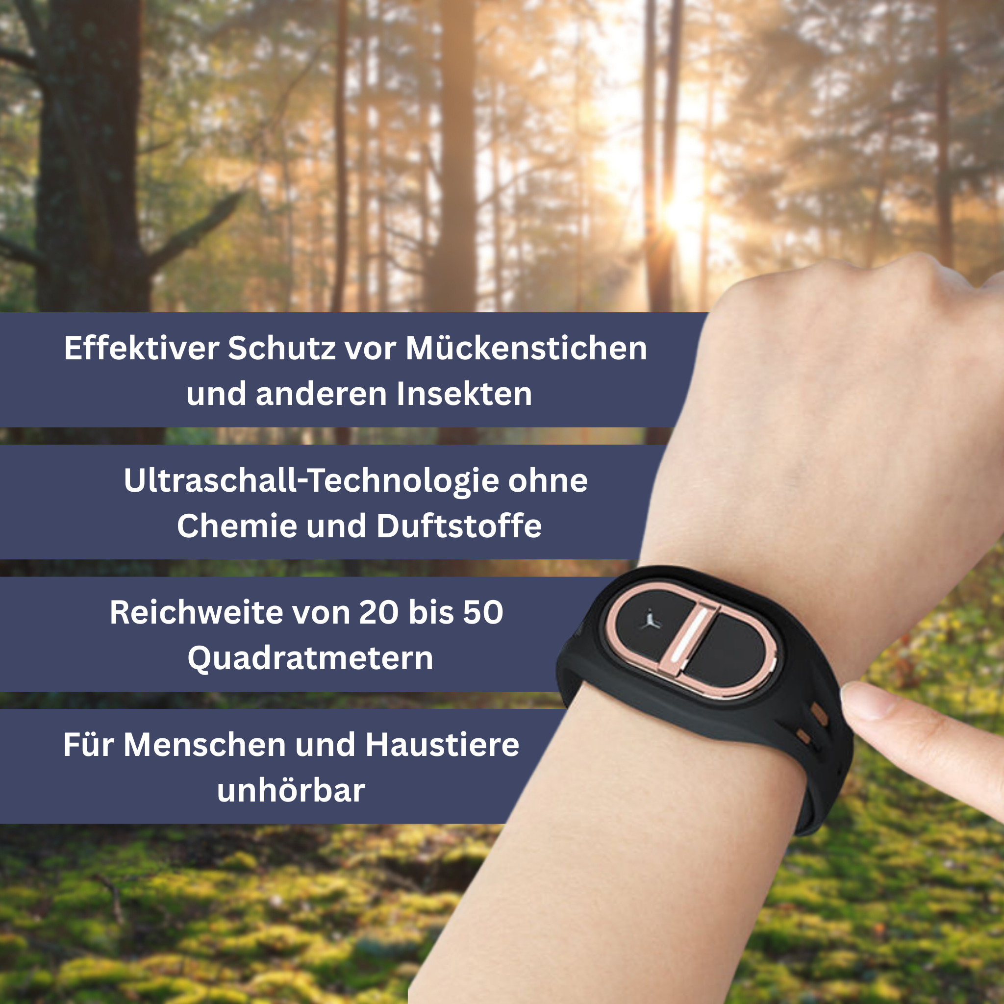 MosquitoGuard – Anti-Mosquito Wristband