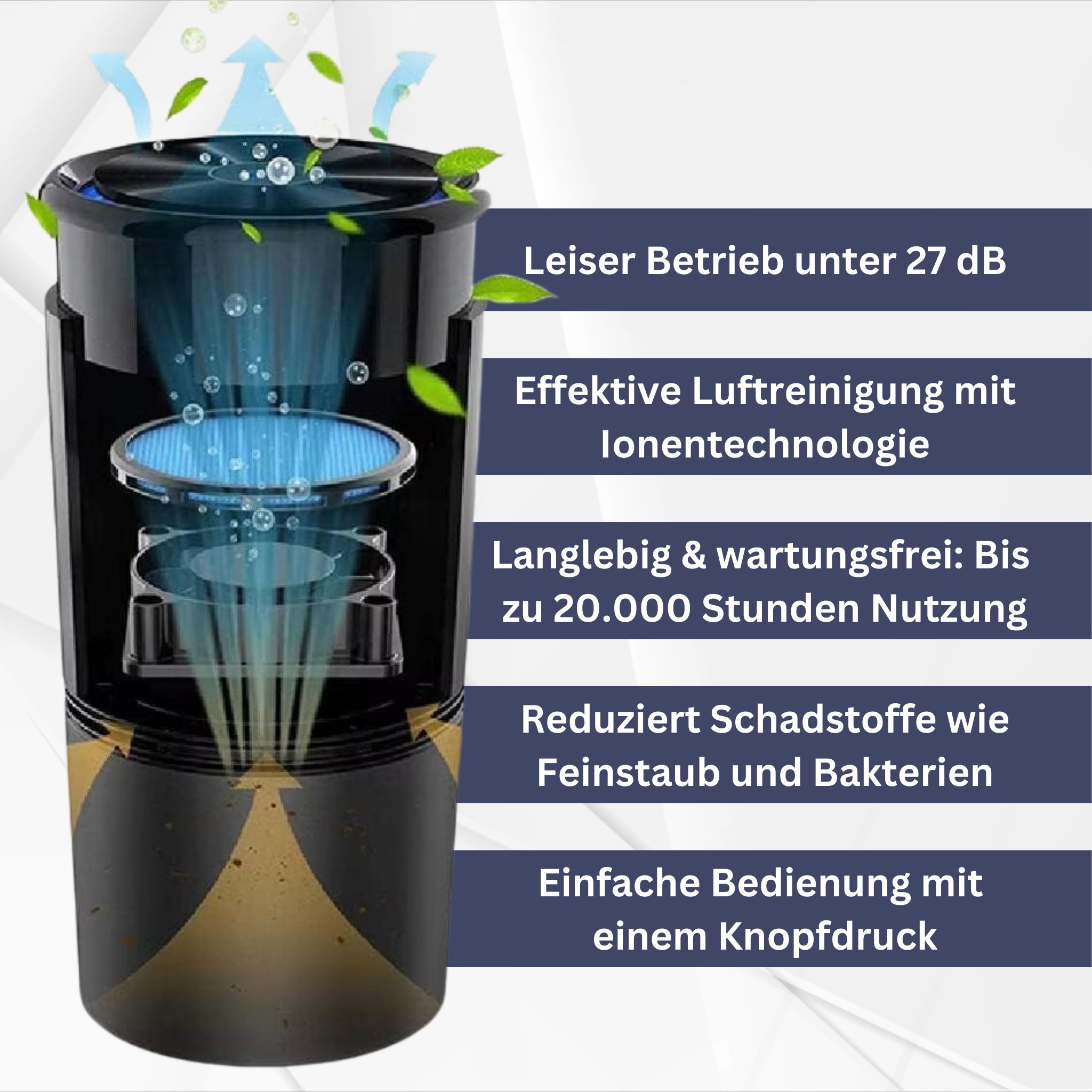 PureAir – Air Purifier with Ionizer