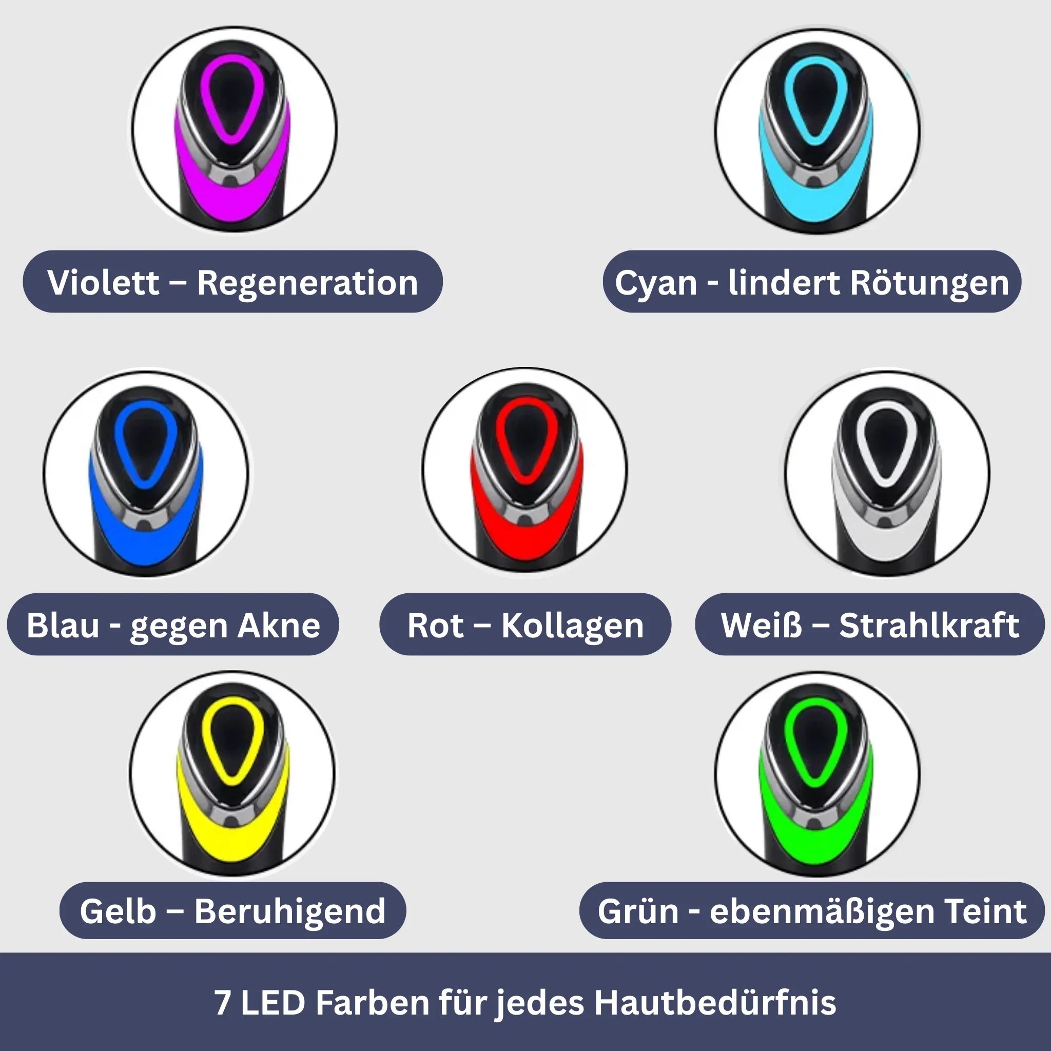 Anti-Aging LED Light Therapy Device