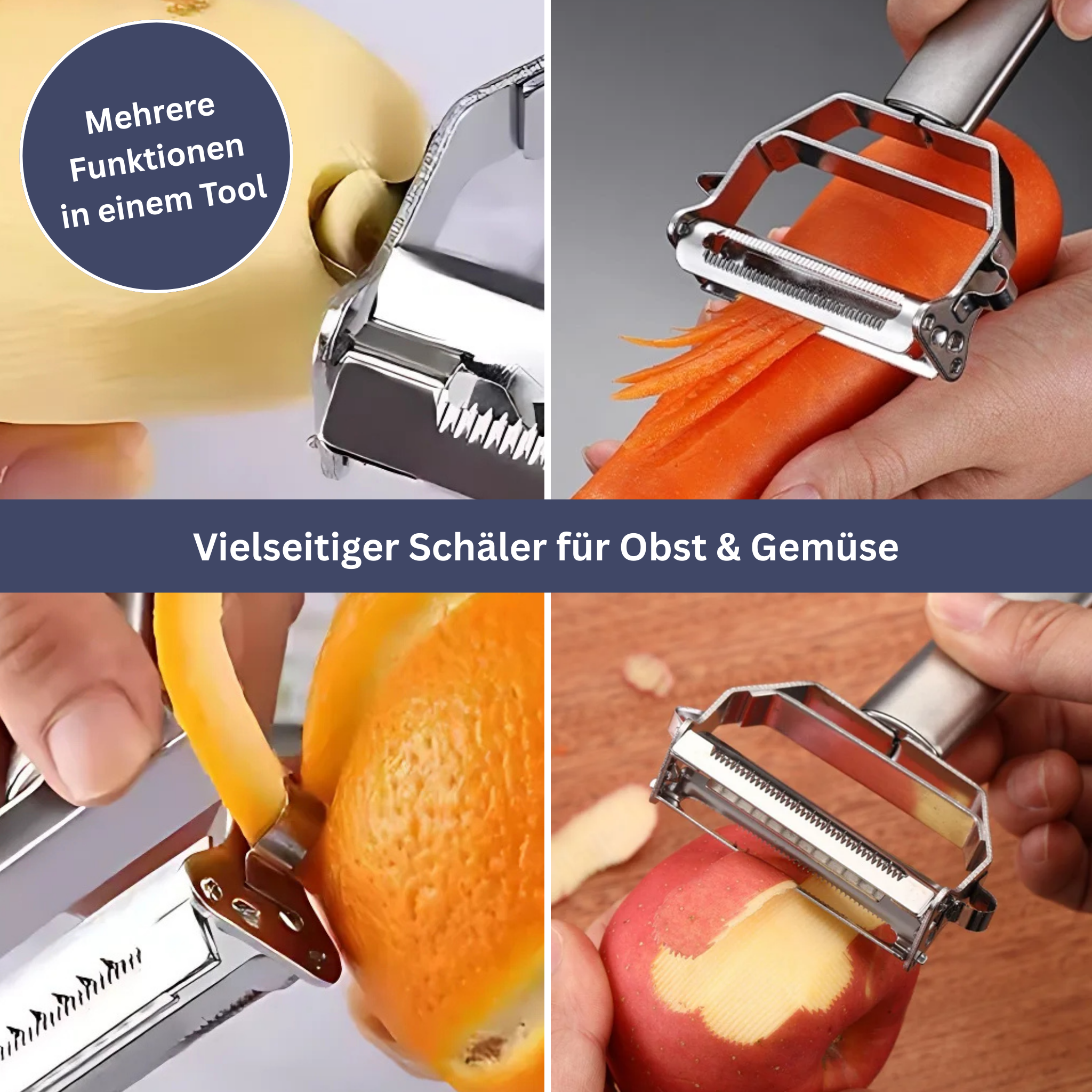 VeggieMaster – Multifunctional Vegetable Peeler