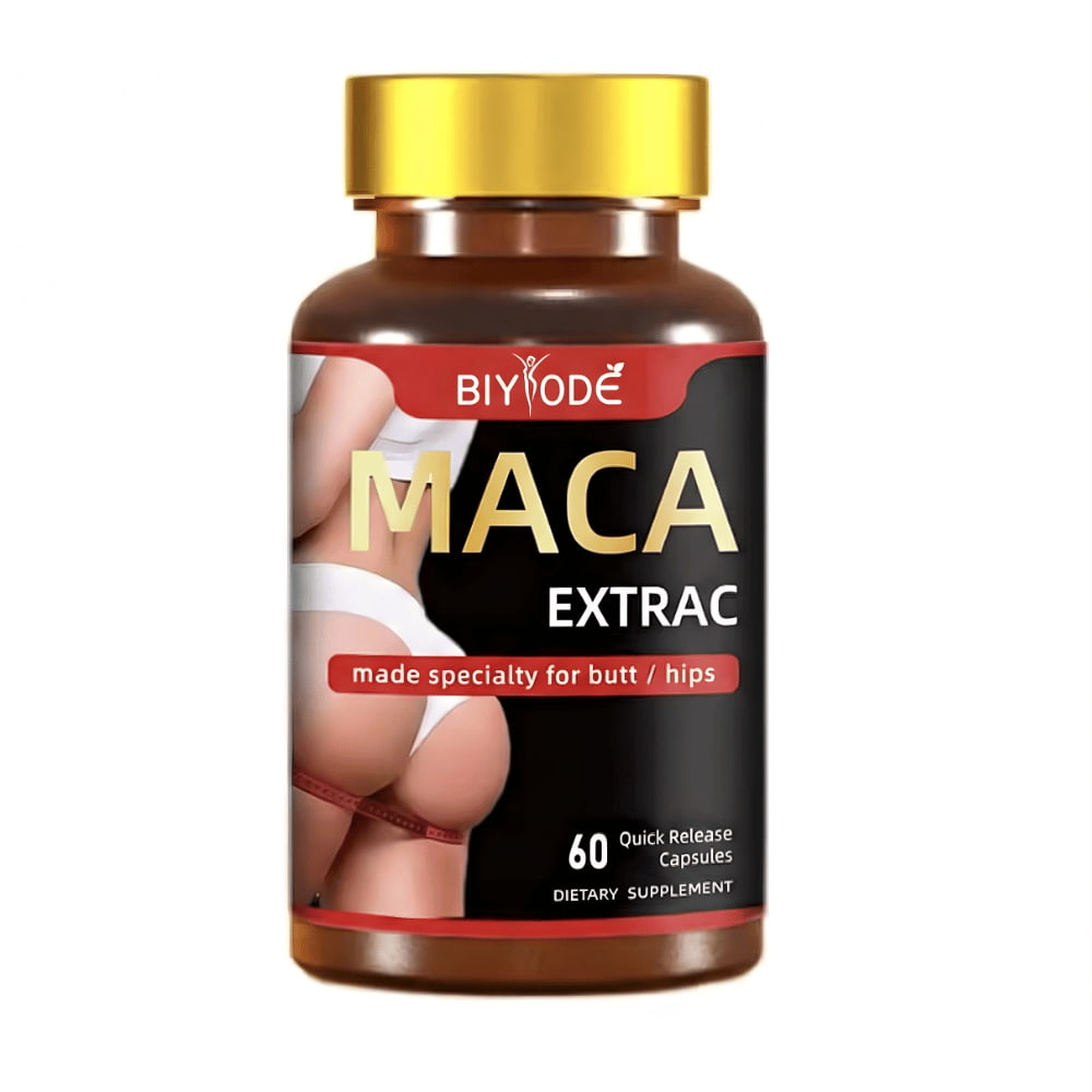 Organic Maca Root Capsules with Ginseng & Ashwagandha