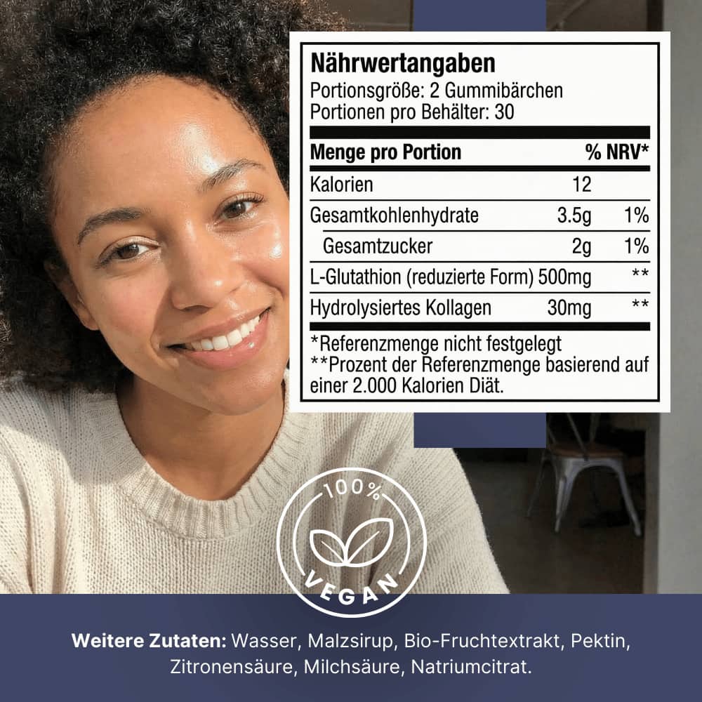 Glutathione Beauty Gummies – 13-Complex Formula