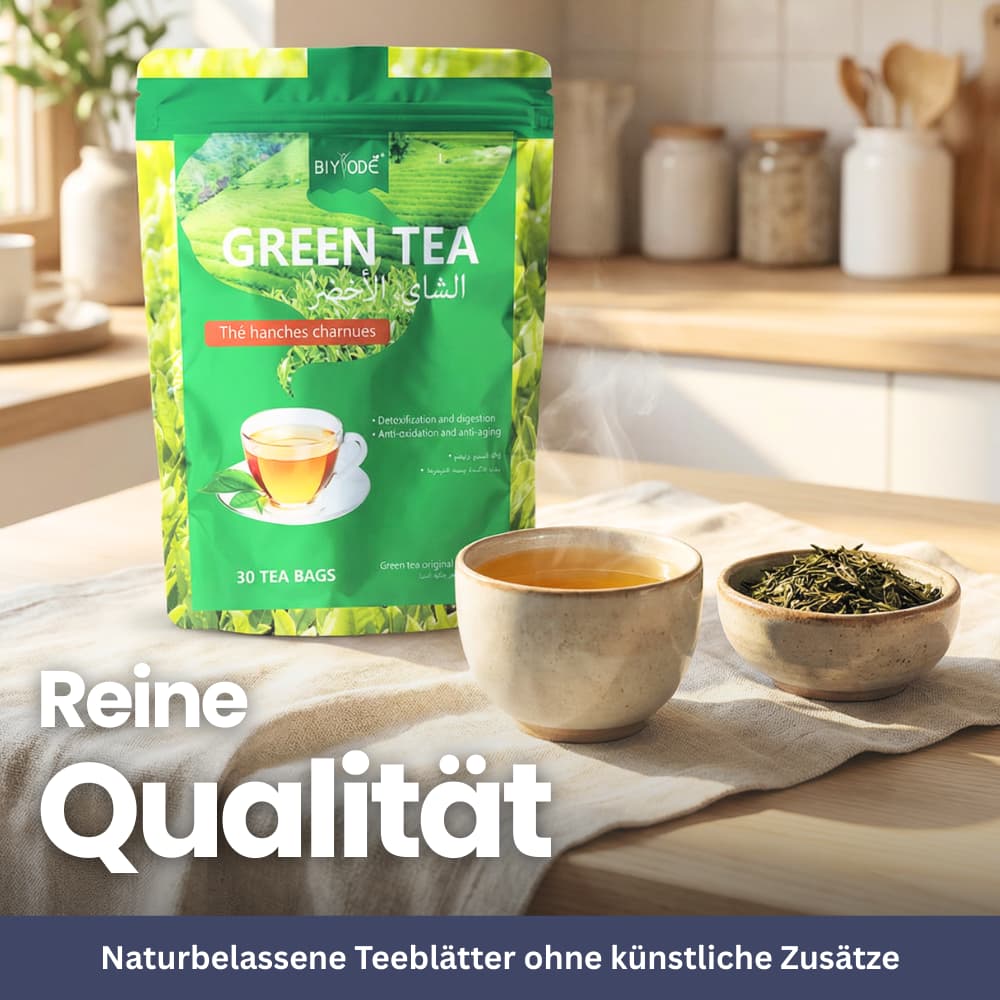 Green Tea Made from Selected Tea Leaves