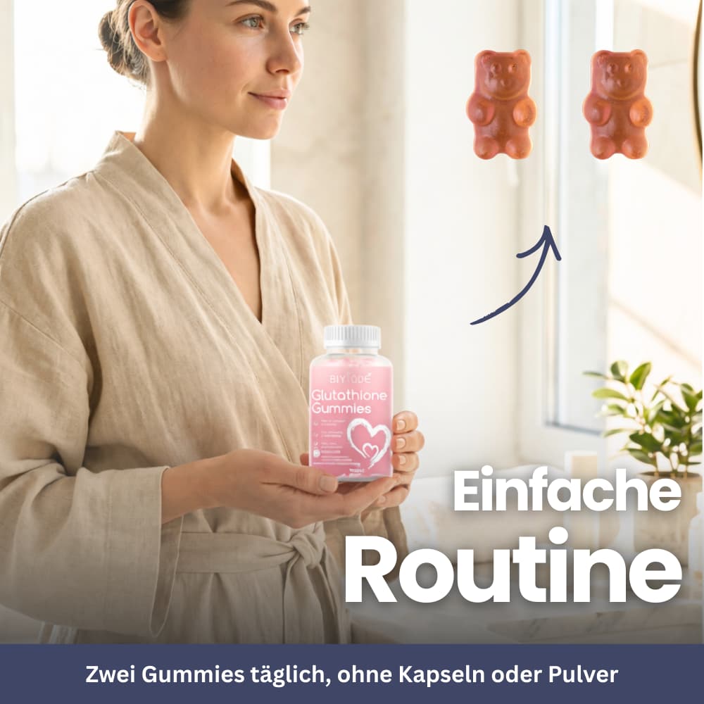 Hautpflege Gummies – Glutathion & Vitamine