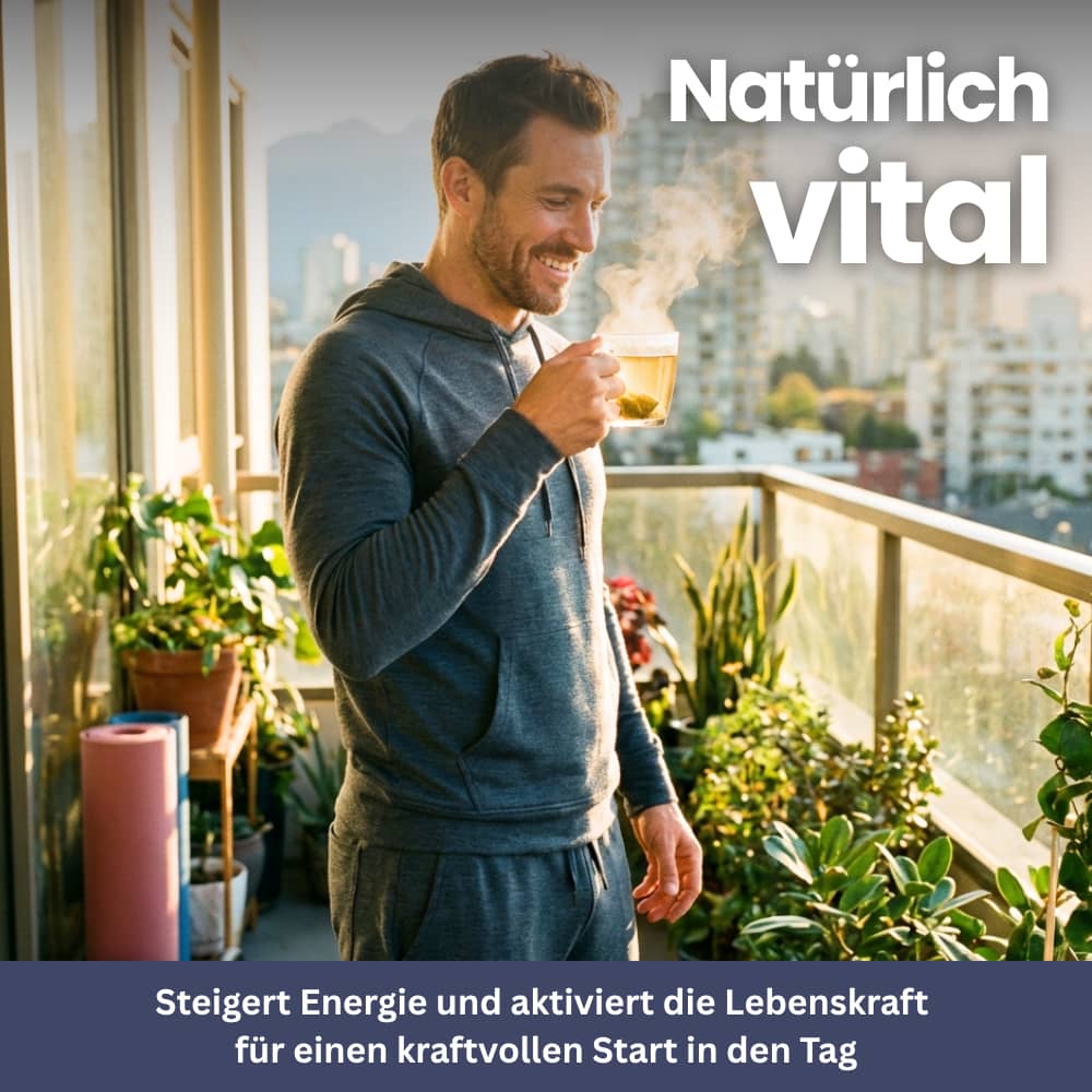 Herbal Tea with Ginseng & Maca