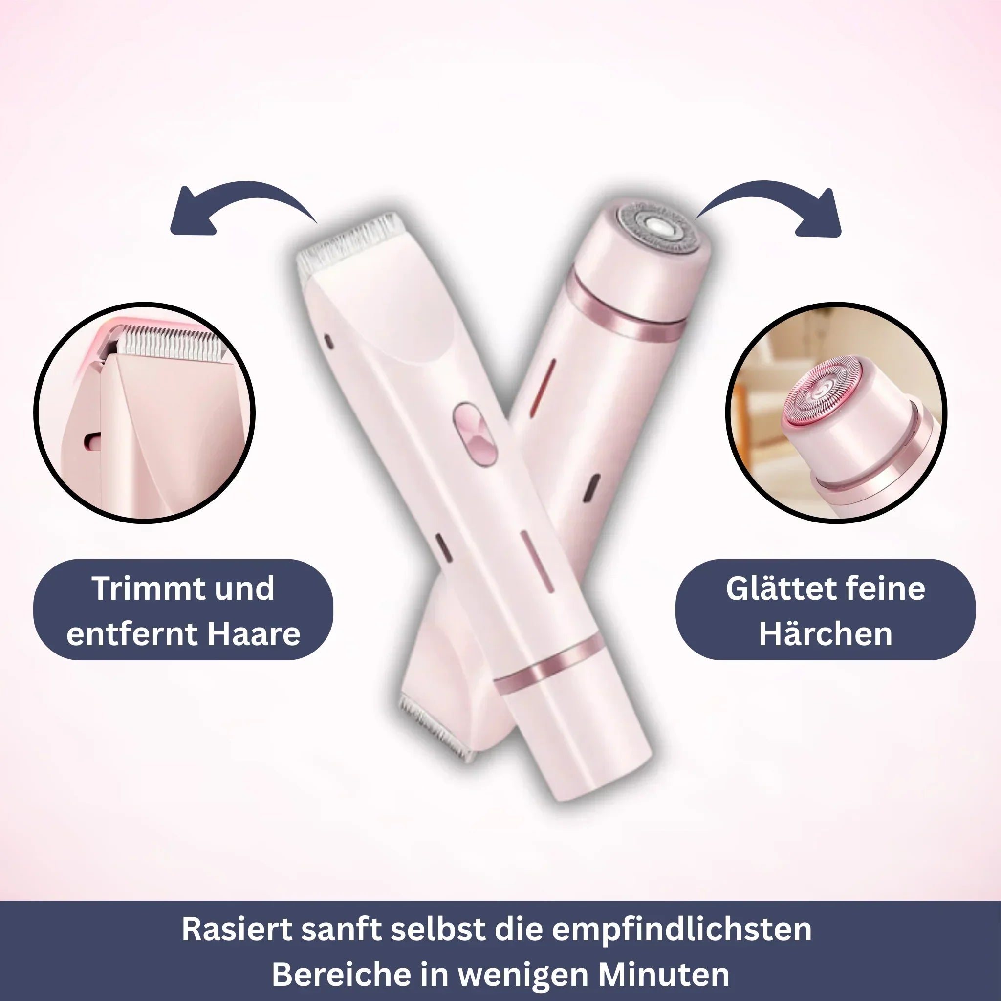 Mini Electric Shaver & Epilator for Women