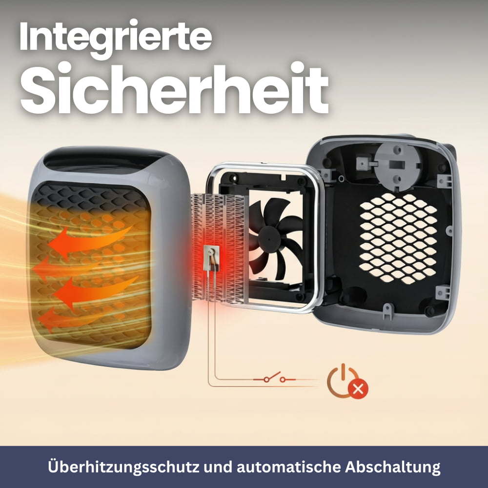 800 W Plug-In Space Heater