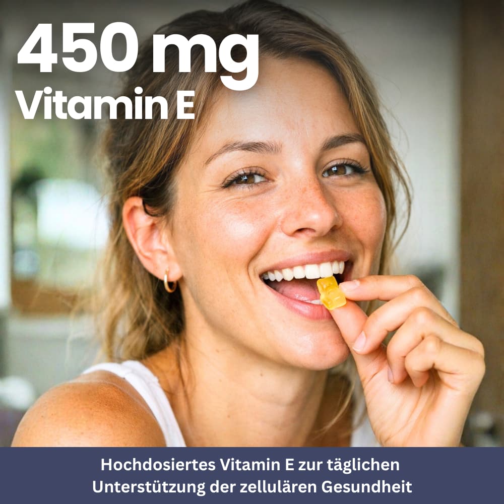 Vitamin E Gummies – Skin Care & Cell Protection